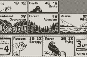 Spilled Mushrooms is my new Playdate card sport habit