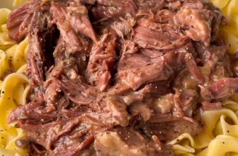 BEEF AND NOODLES – The Southern Woman Cooks