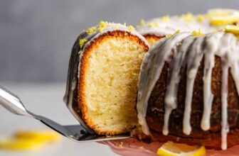 Outdated Customary Lemon Pound Cake
