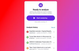 Is that voice actual or AI? This Chrome extension will inform you